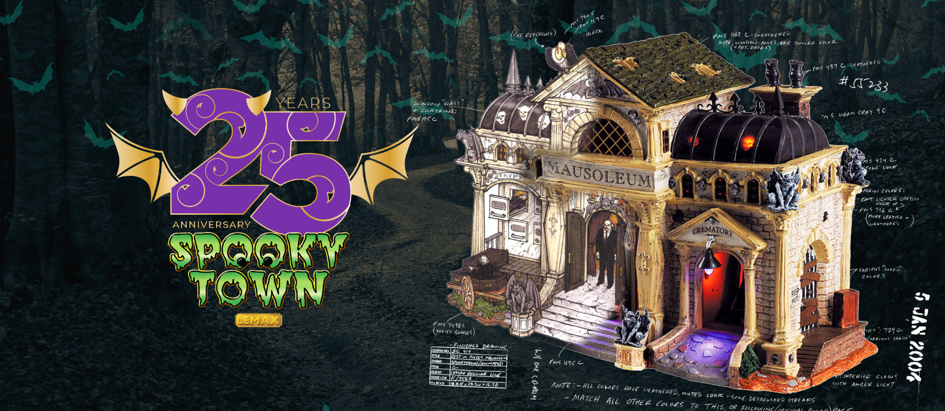 Lemax Spooky Town Collection