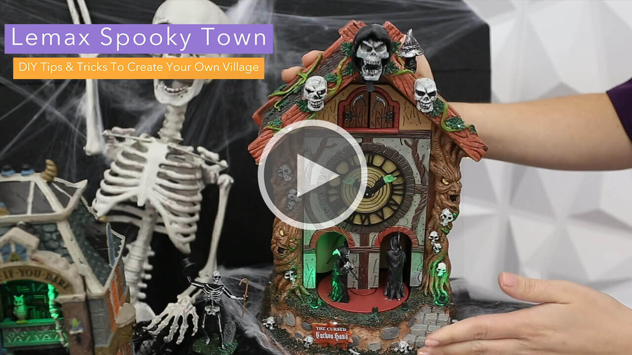 Lemax Spooky Town DIY Tips and Tricks